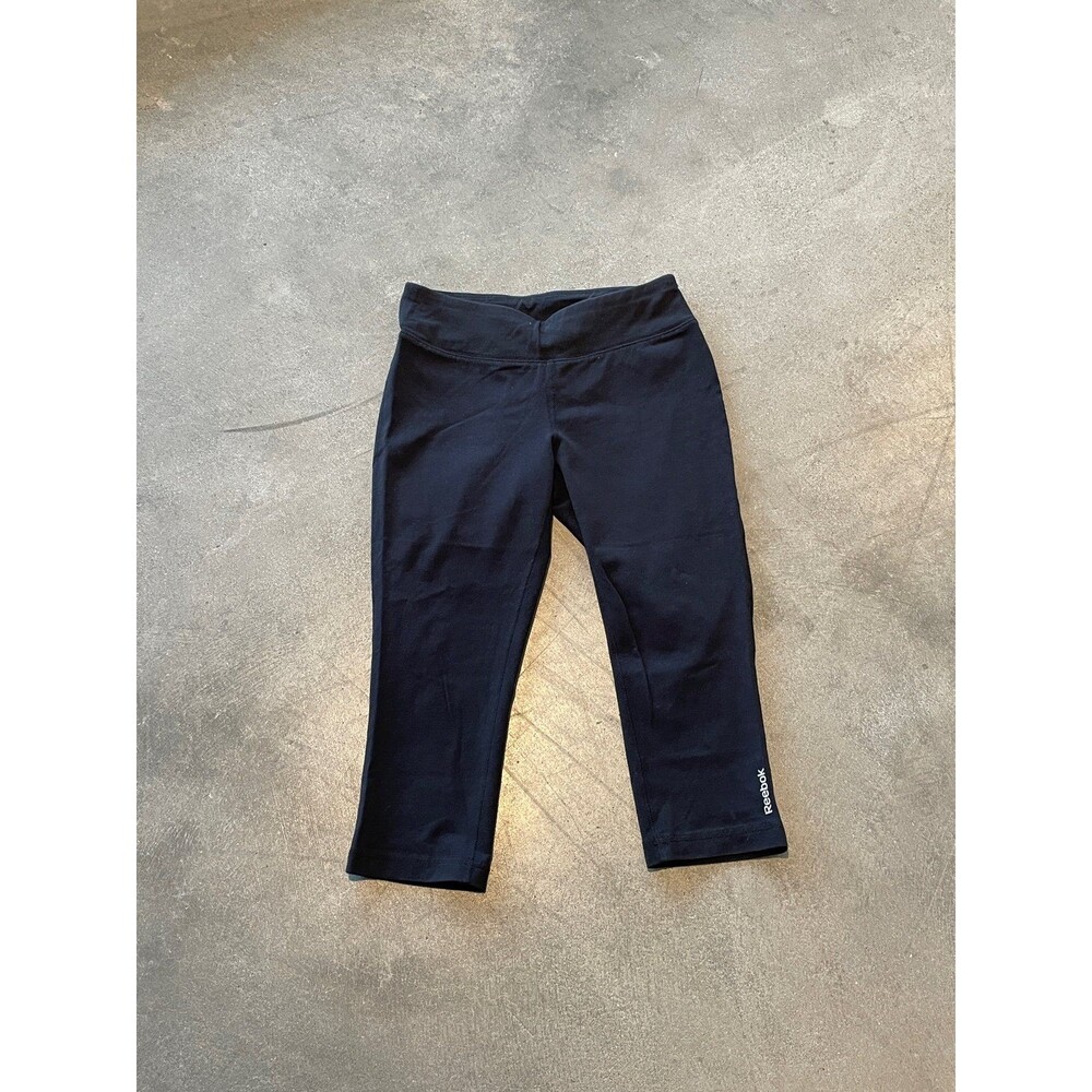 Black Reebok capri leggings